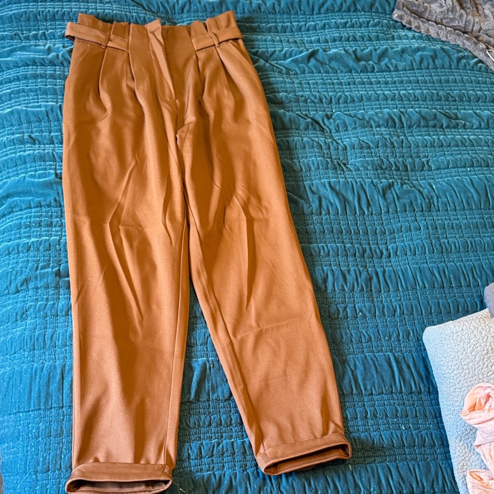 SHEIN Men's Brown Chinos